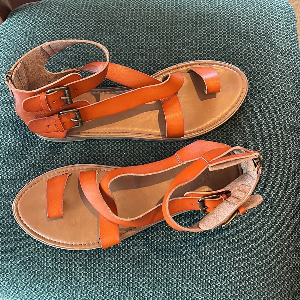 Universal Thread Flat Double Buckle Sandals - image 2